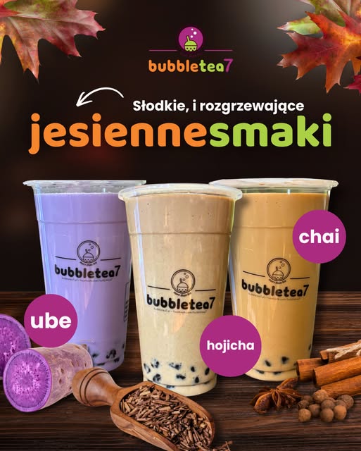 Jesienne smaki: ube, hojicha i chai